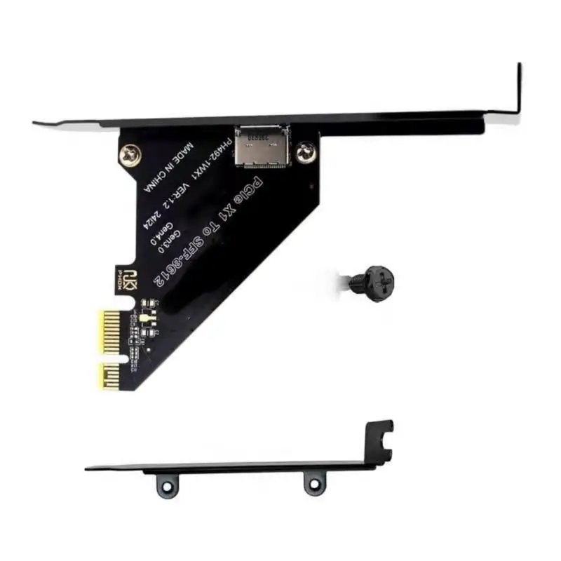 Y1UB 효율적인 PCIE 4.0에서 Oculink SFF 8612 넓은 시스템 호환성 SFF8639 솔리드 디스크 용 호스트 어댑터