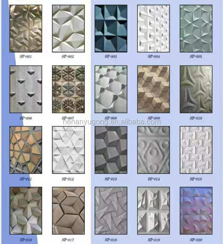 Glass Fiber Cement Spray GRC Machine for Special Design As Per Architect
