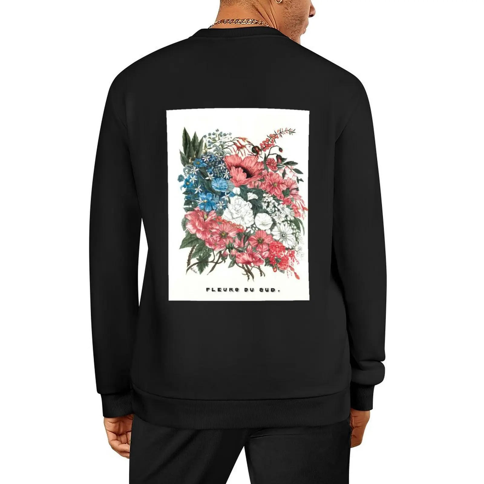 

Flowers of the South Pullover korean clothes aesthetic clothing tracksuit men fashion men oversize sweatshirt