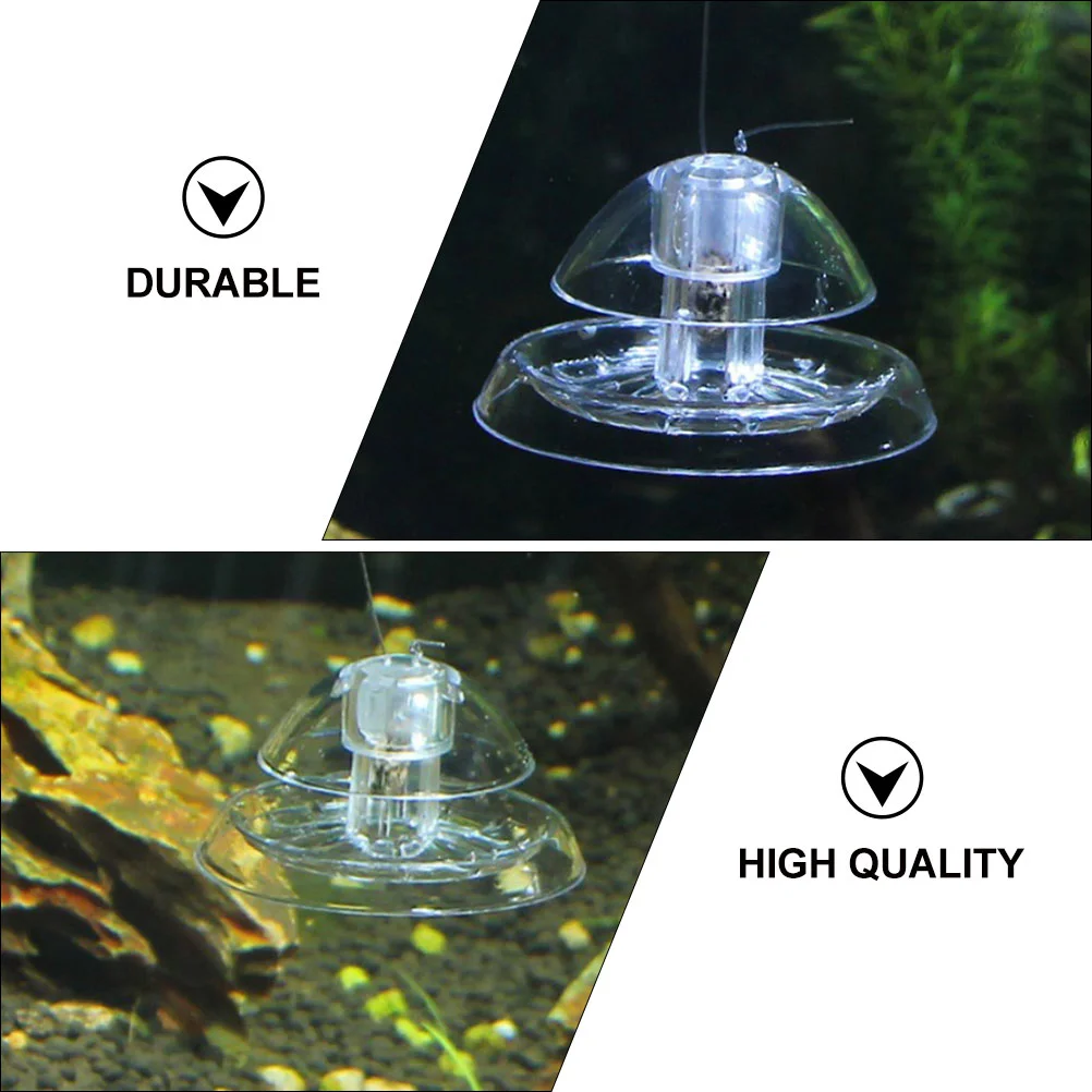 2 Pcs Snail Trap for Freshwater Aquarium Attractant Killer Taste Saltwater Planarian Catcher Plastic Lure