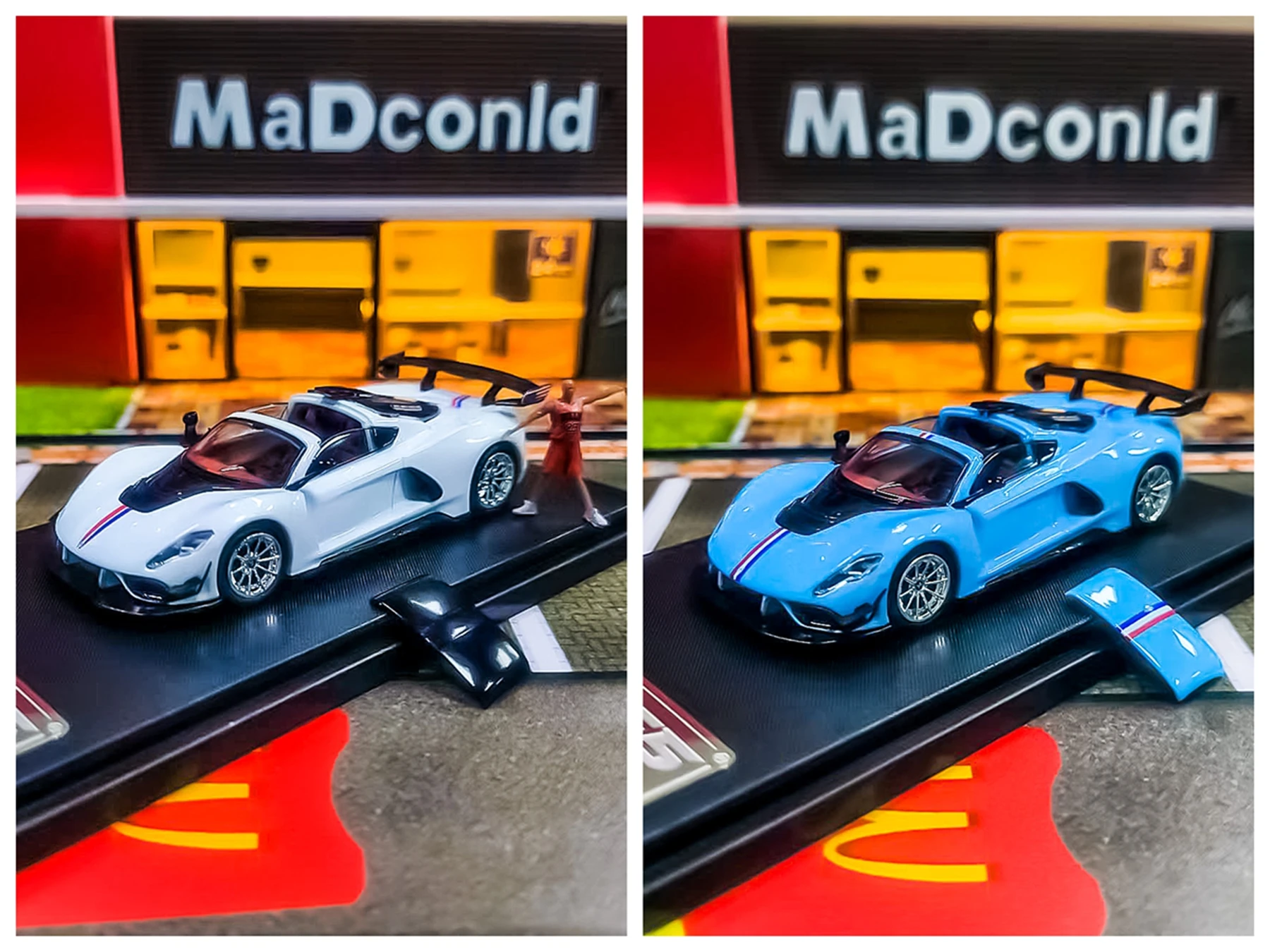 

RM 1:64 Venom F5 Open Edition Venom Alloy Car Model--Two color choices