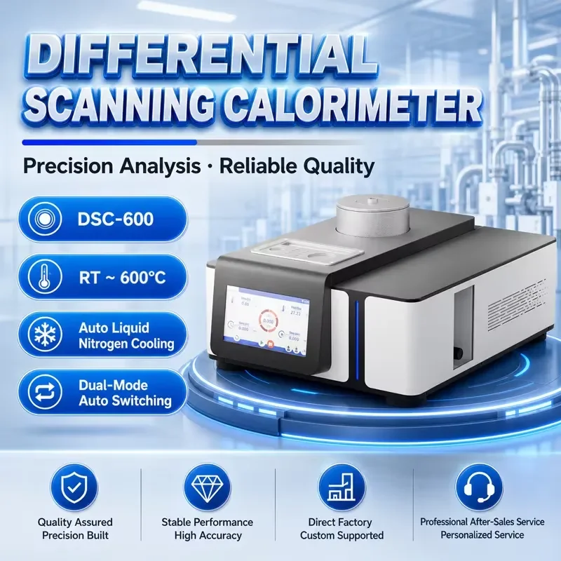 i ISO 11357-2 Plastics Glass Transition Temperature Differential Scanning Calorimeter DSC