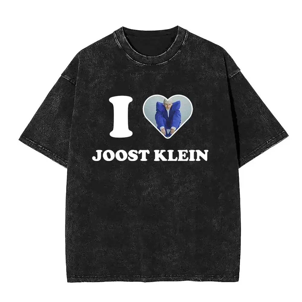 

Летняя футболка 2026 года в стиле ретро с принтом Joost Klein, мужская футболка Europa из чистого хлопка, повседневная модная футболка оверсайз в стиле хип-хоп