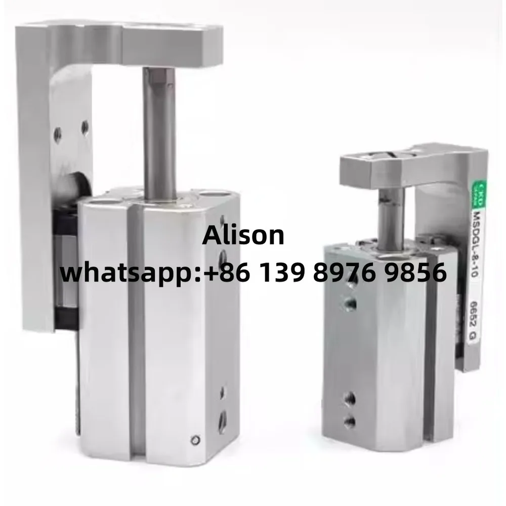 CKD compact cylinder with guide rail MSDG-L-6-5 MSDG-L-6-10 MSDG-L-6-15 MSDG-L-6-20 MSDG-L-6-25 MSDG-L-6-30