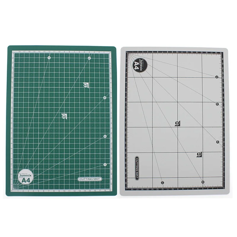 A4 Two-tone Double-Sided Self-Healing Cutting Mat Artist Sculpture Pad Plate Office School Supply Rubber Stamp Carving Board