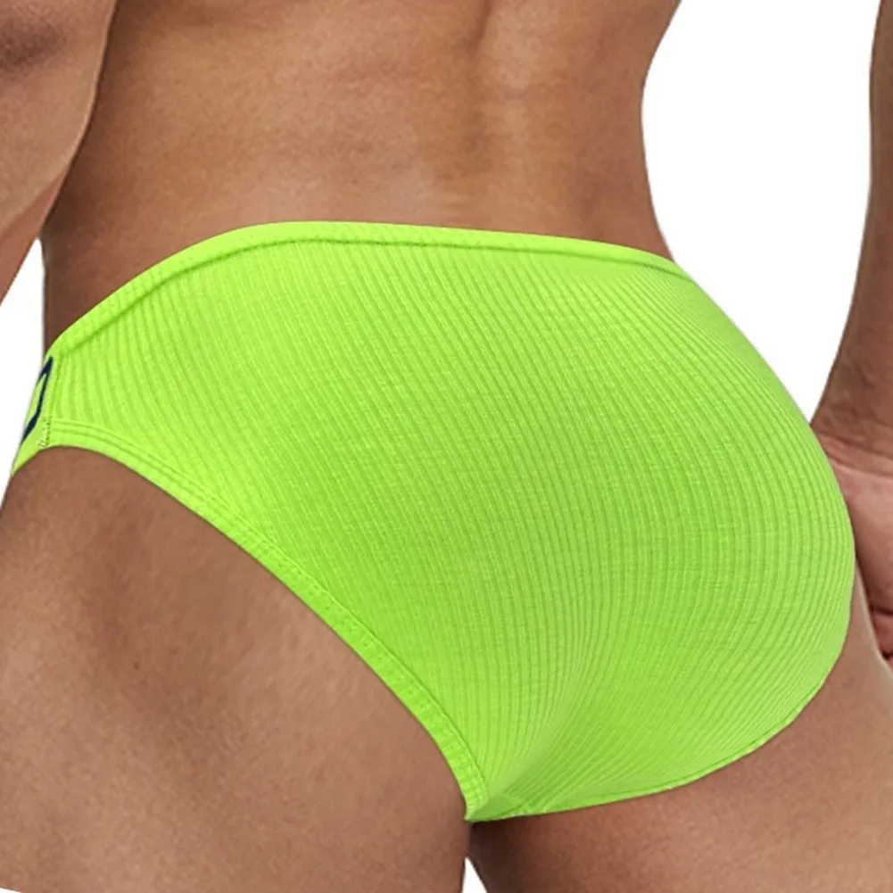 Stretch Soft Men's Low Waist Briefs Underwear Jockstrap Pouch Simple Basic Style Lingerie Panties For All Seasons