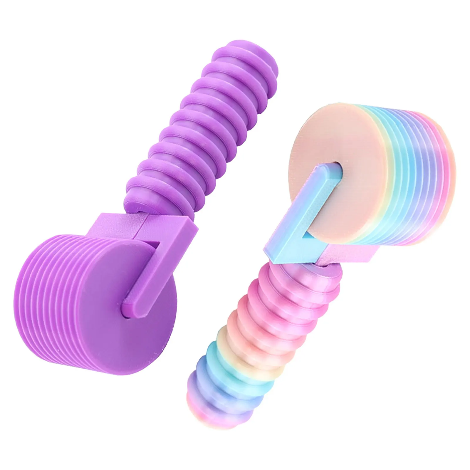 

2Pcs Rhinestone Drill Flattening Roller Tool for DIY Art and Embroidery Precise Positioning Crafting Supplies Plastic Roller