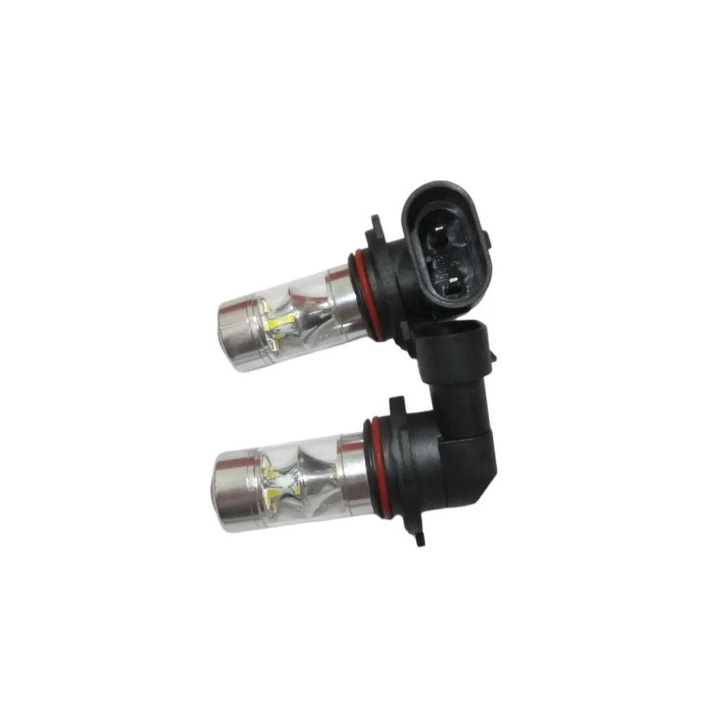 July King High Power 9006 HB4 Car Fog Light Lamp, 2 pcs 6000K LED 12W DC12V-24V 800-1000LM 1A Refraction Reflector Lamp