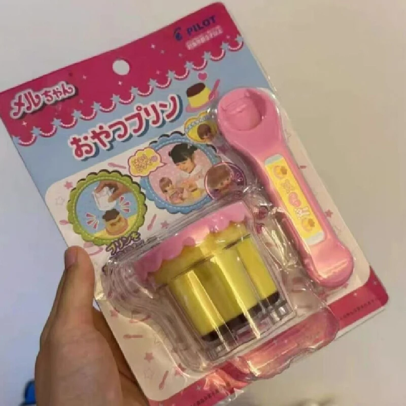 مجموعة بودنغ لعبة تغذية الطعام التعليم المبكر محاكاة دور اللعب التفاعلية الفراولة بودنغ لطيف الكرتون المطبخ اللعب الهدايا