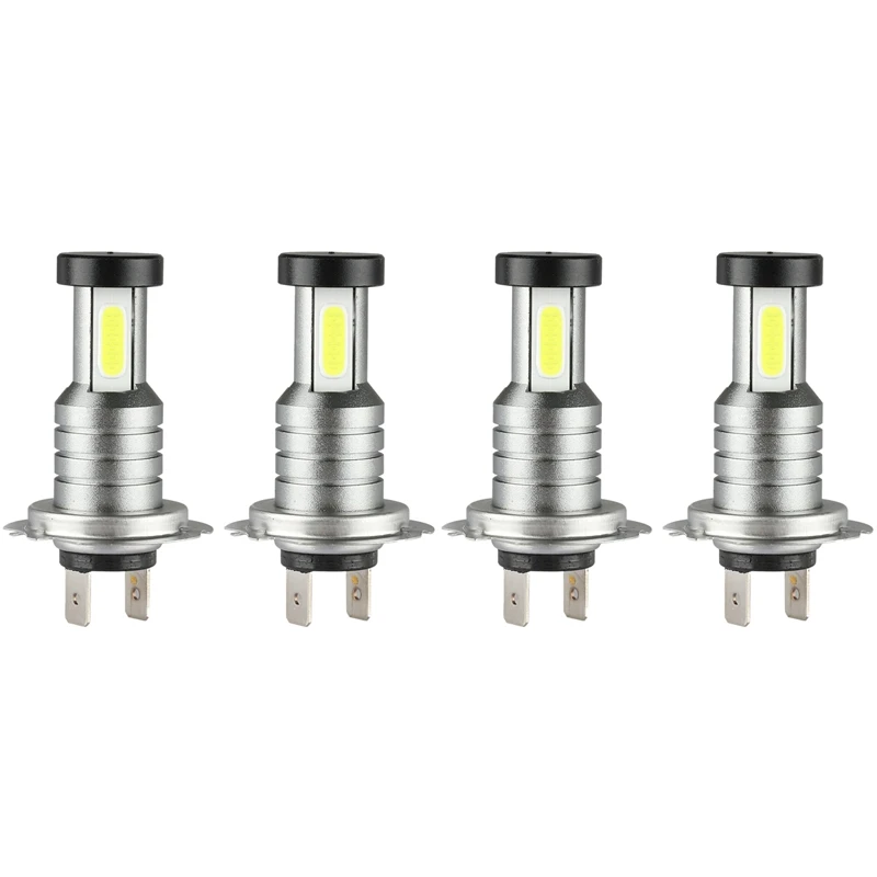 6X H7 LED Headlight Bulb Kit High Low Beam 100W 30000LM Super Bright 6000K White