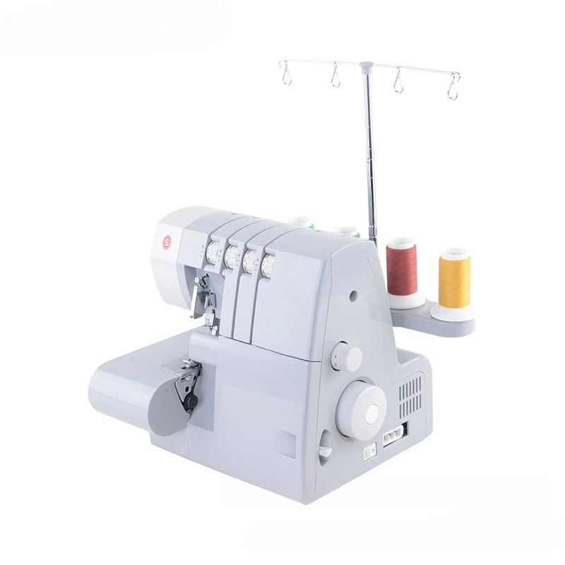 Overlock sewing machine Household and commercial 4-wire edge locking machine Eating thick edge edge fungus edge machine