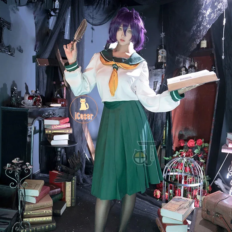 Hiiragi Utena Cosplay Costume Wig Anime Gushing Over Magical Girls Magia Baiser Uniform Dress JK Suit Halloween Party for Women