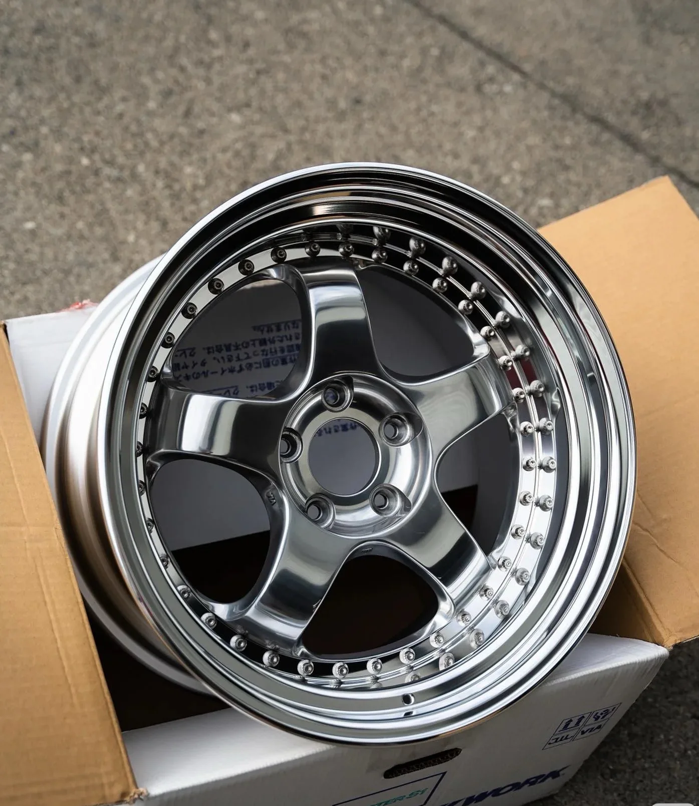 عجلة مقعرة للشفاه العميقة 2 قطعة 5x120 5*130 5x114.3 17 18 19 20 21 22 23 24 بوصة عجلة سيارة الركاب #5