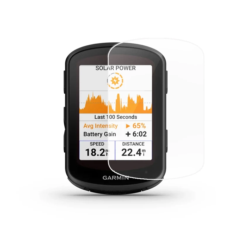 Garmin Edge 540 840 Case with Tempered Glass Film New Silicone 