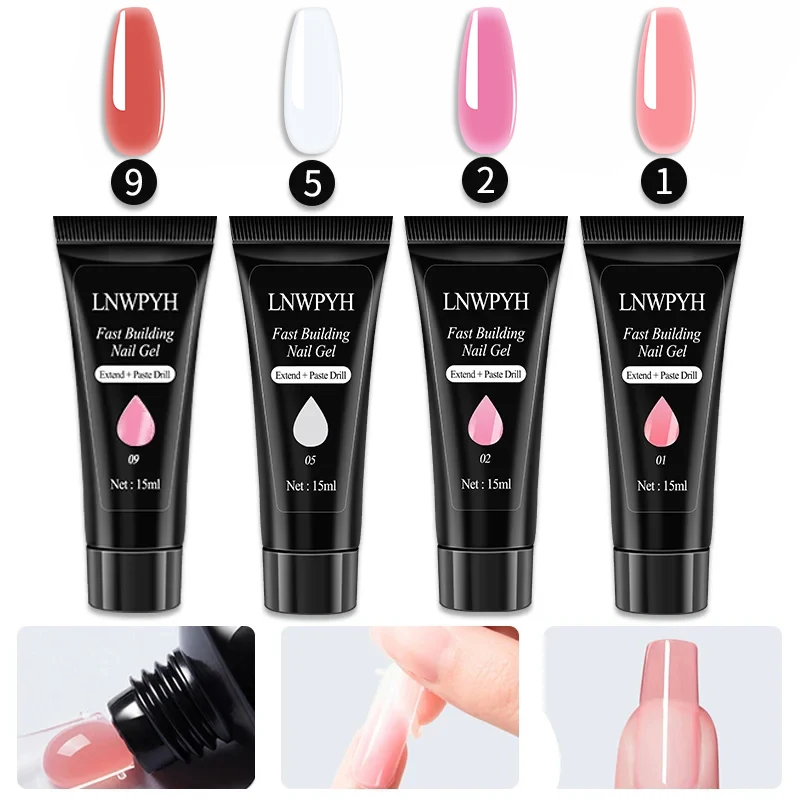 Gel Nail Polish Kit with LED Lamp 27 Colors 4