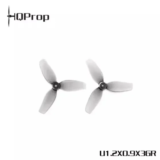 12Pairs HQprop 1.2inch Three Blades Propeller Ultralight 1.2x0.9x3(31MM)-1MM Positive Negative Props for RC FPV Drone Spare