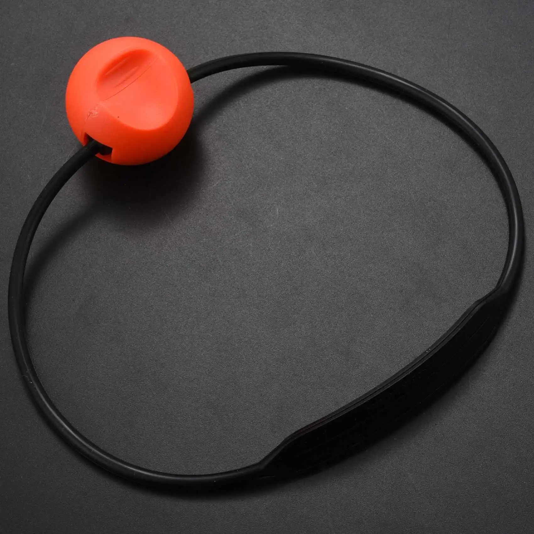 Keep Diving Scuba Diving Tank Knocker Impact Banger Ball Elastic Bead Percussion Ball Underwater Vocal Ball Louder Orange