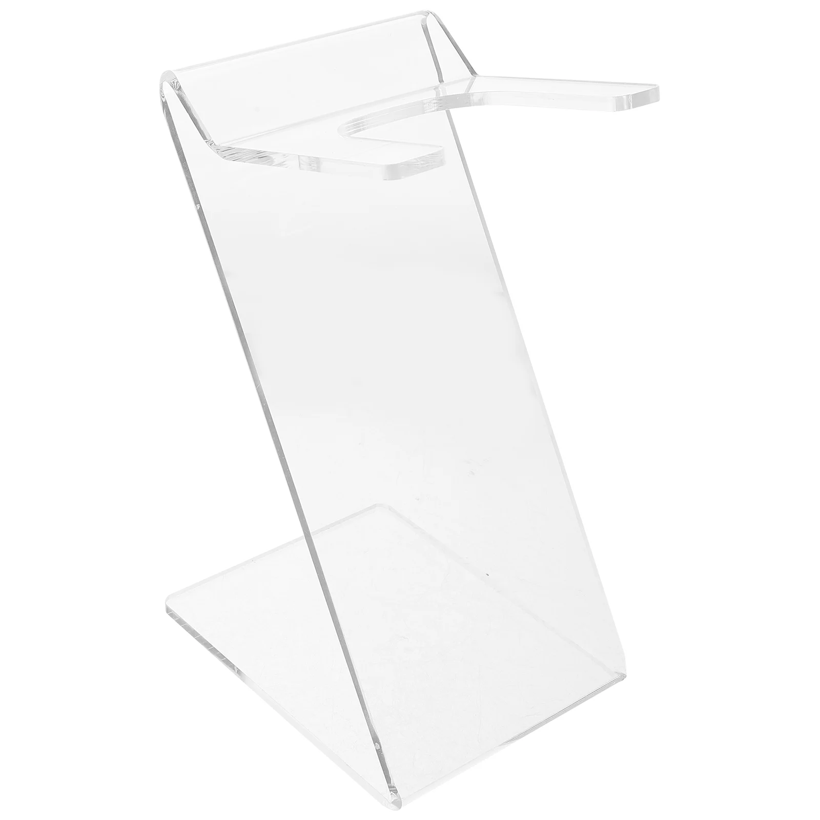 Display Stand Household Hair Dryer Holder Rack for Table Bracket Storage Acrylic Bathroom