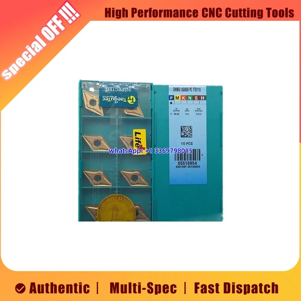 

Original DNMG1504 08 150608 12 SCMT09T3 08 SCMT1204 04 08 -MC MT PC FG TT8115 TT8115B Turning Insert