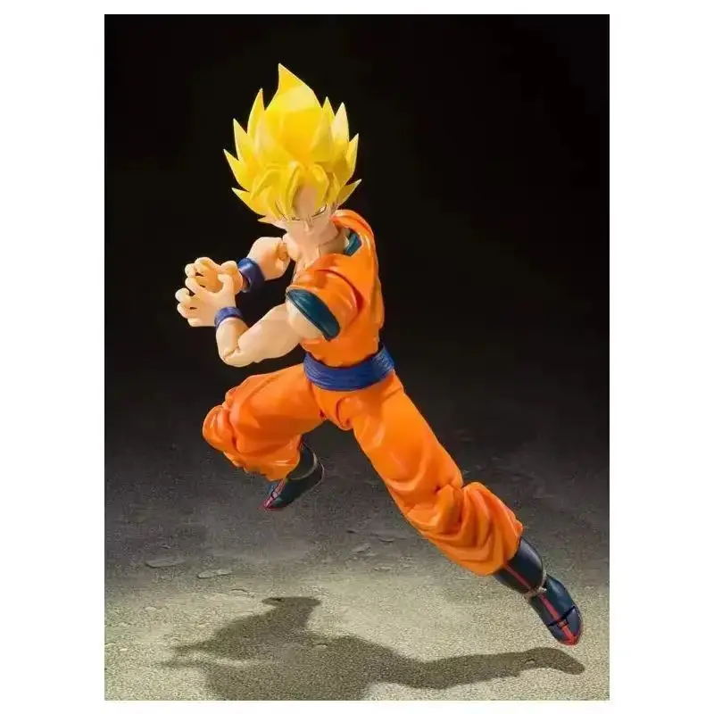 In Stock S.H.Figuarts Super Saiyan Full Power Son Goku Dragon Ball Z In Stock  Anime Action Collection Figures Model Toys