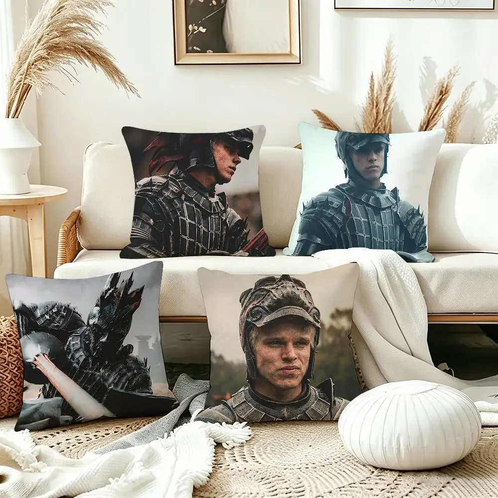 

A-Aerion T-Targaryen B-Brightflame Pillow Case Living Room Sofa Cushion Cover Suitable For Home Bedroom Room Decoration
