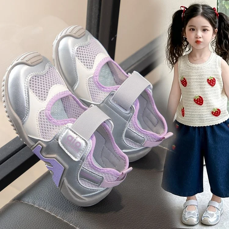 Spring New Children Casual Shoes for Girls Non-Slip Breathable Casual Toddler Footwear Shoes for Daily Wear Soft Comfortable