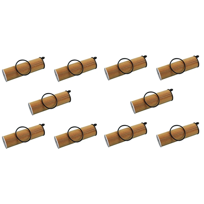 

10 Pcs Oil Filter Kit For Mercedes-Benz W222 V222 X222 S350 S400 W205 C180 C200 C220 A205 C205 S205 C257 A6541801100