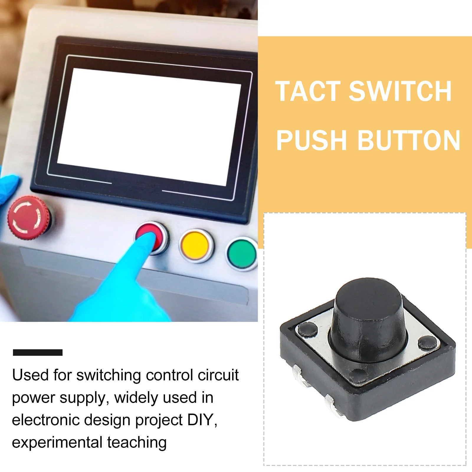 

140Pcs Micro Tactile Momentary Button Kit Assortment DIY Supplies for Audio Computer Remote Controller Push Button