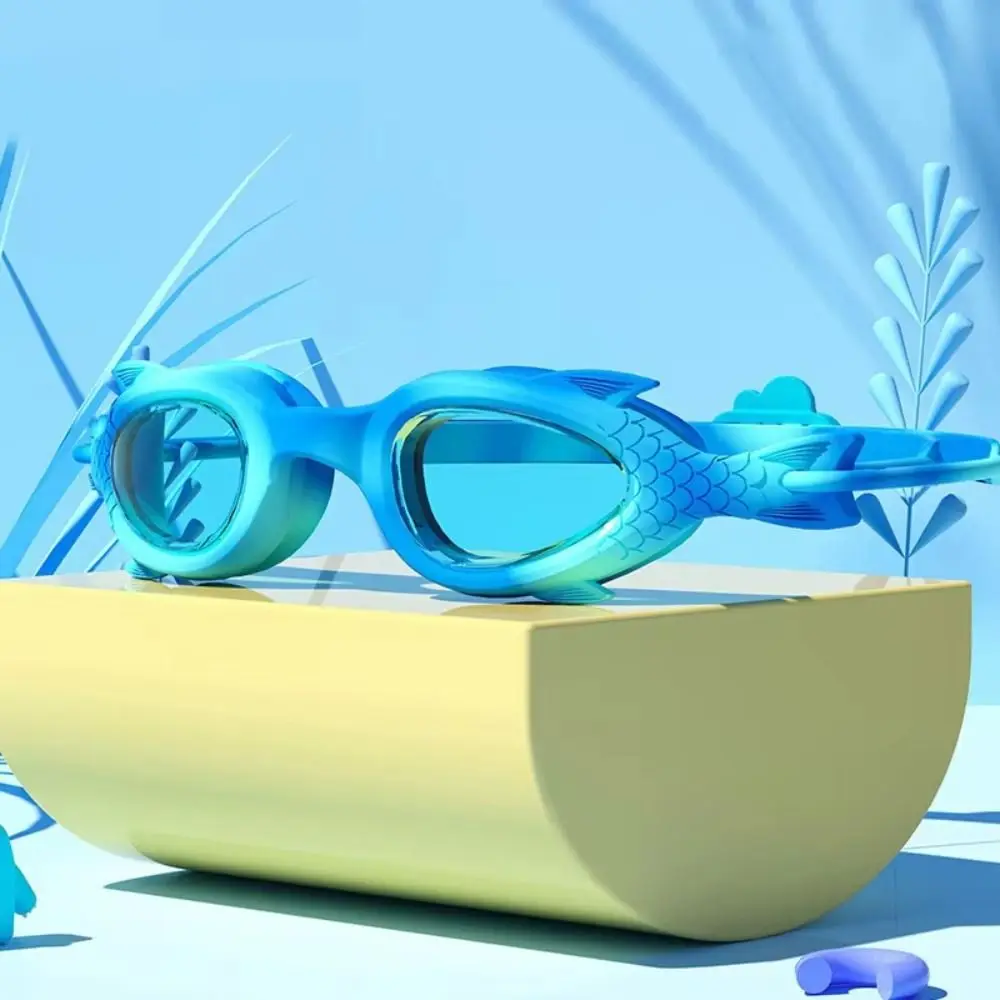 

Водонепроницаемые очки для плавания, тренировочные очки высокой четкости в маленькой оправе, силиконовые очки для подводного плавания
