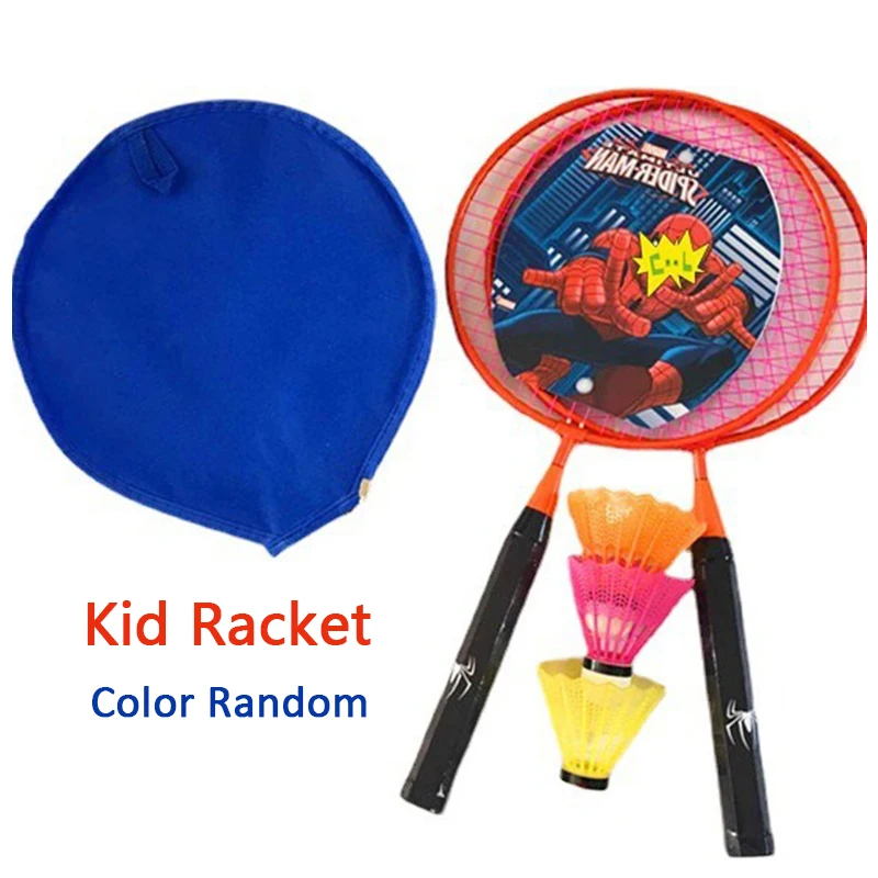 Parent-child interaction Kid Badminton Racket Defensive Play Double Badminton Racket Set ChildrenToy with Fabric Grip