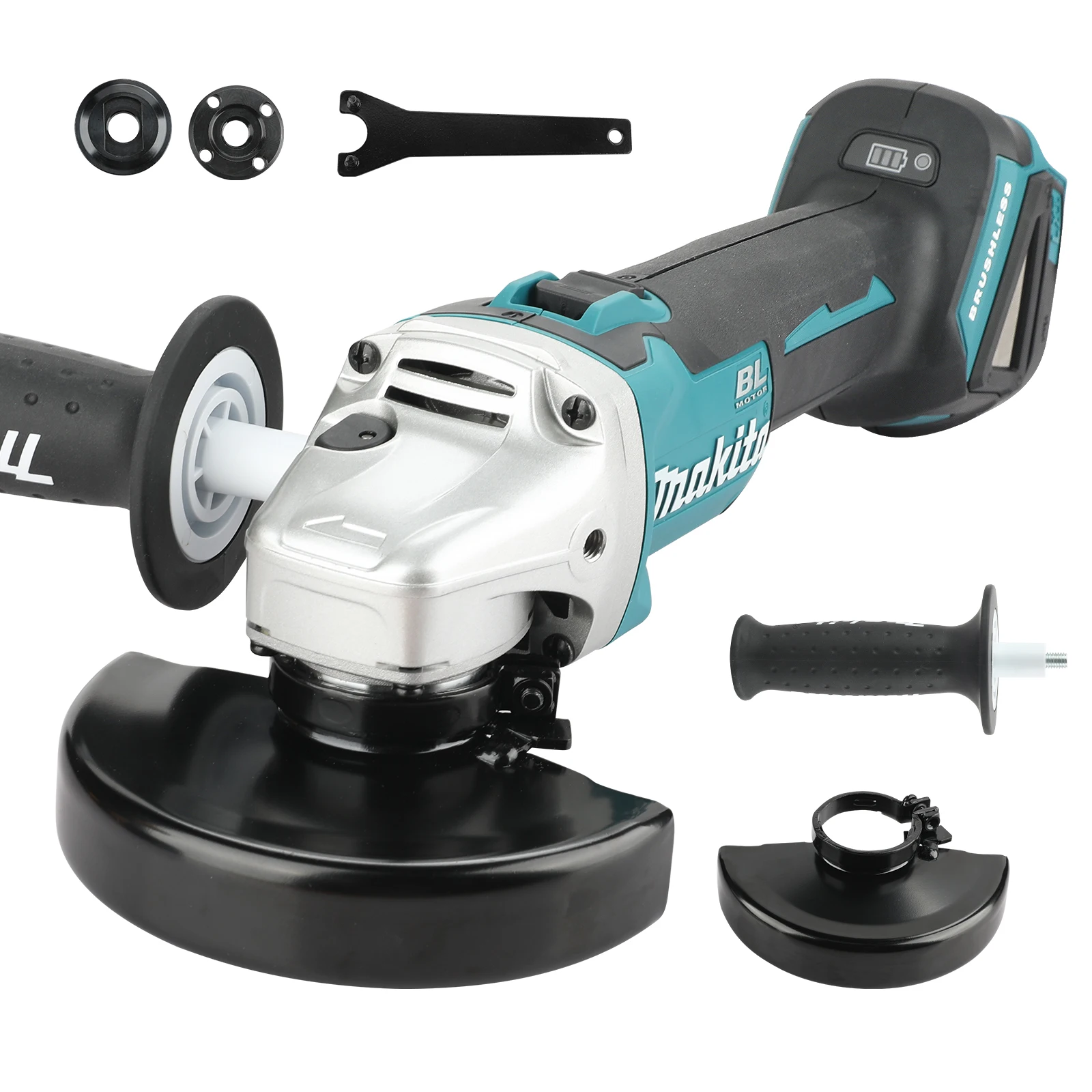 

Makita DGA504 18V 6.0Ah 125mm Brushless Lithium Battery Angle Grinder Rechargeable Cutting Machine Multi-functional All-in-one
