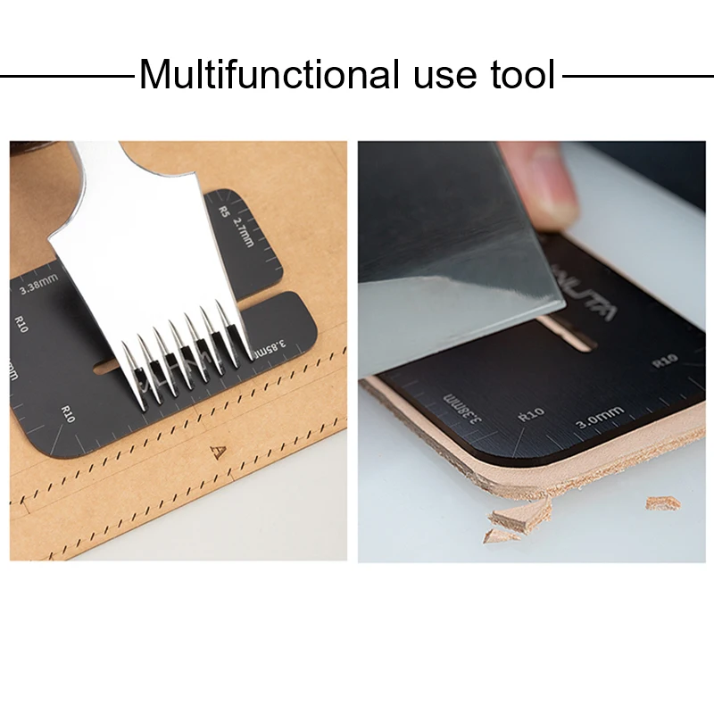 WUTA Leather Punch Aid Tool for DIY Leather Craft