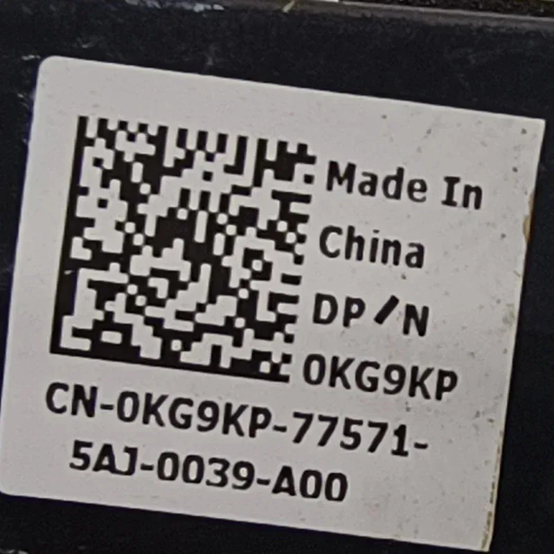 مشعاع DELL Optiplex Micro 3020 3020M، مروحة تبريد، مكبر صوت CN-019P4P 019P4P 19P4P CN-0KG9KP KG9KP 0KG9KP 100% يعمل باللون الأسمر