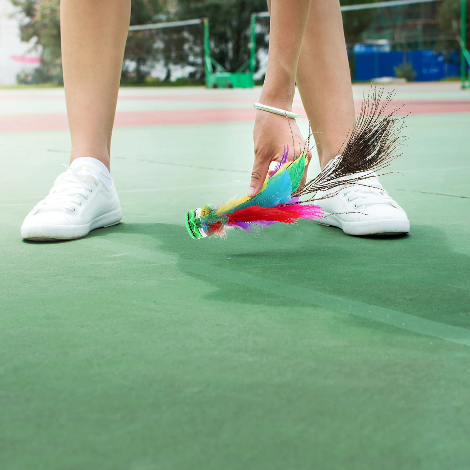 

4Pcs Chinese Shuttlecock Kick Exercise Leisure Shuttlecock for Kids Indoor Outdoor Sporting Supplies Leisure Toy