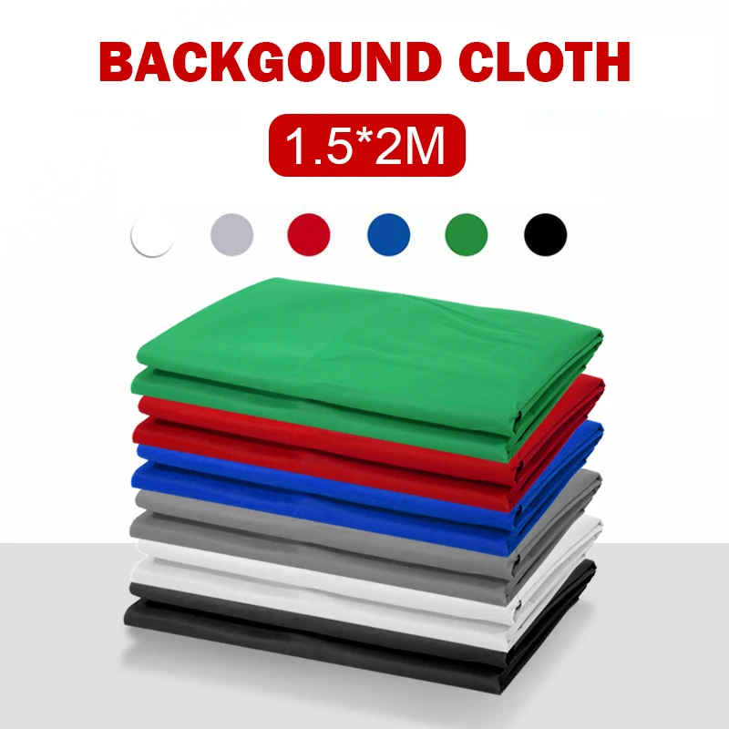 Photography Background Backdrop Smooth Non-Woven Green Screen Chromakey Background Cloth For Photo Studio Video