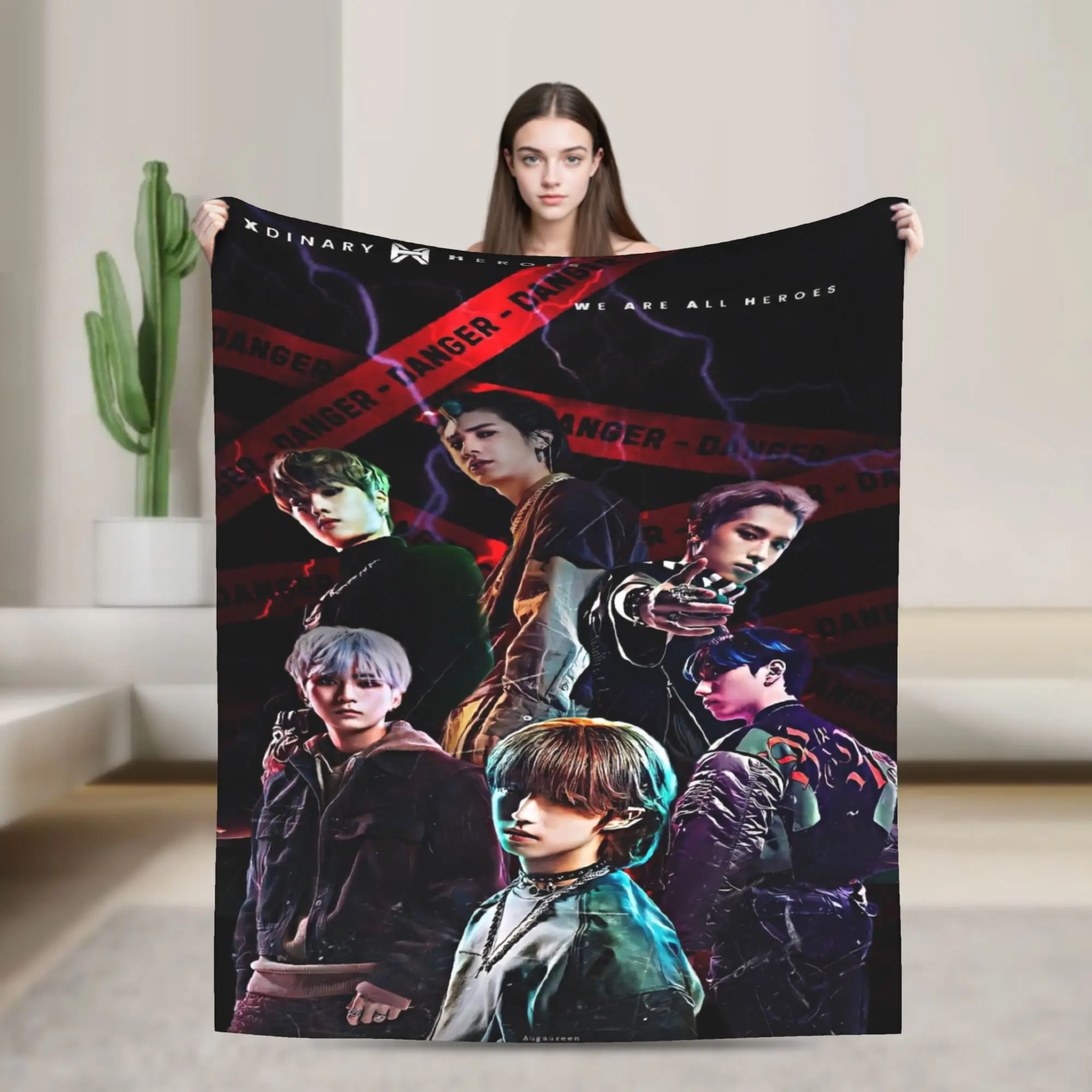 Xdinary Heroes boy group Stuff Blankets Lightweight Thin Fleece  Throw Blanket Cozy Bedding Throws