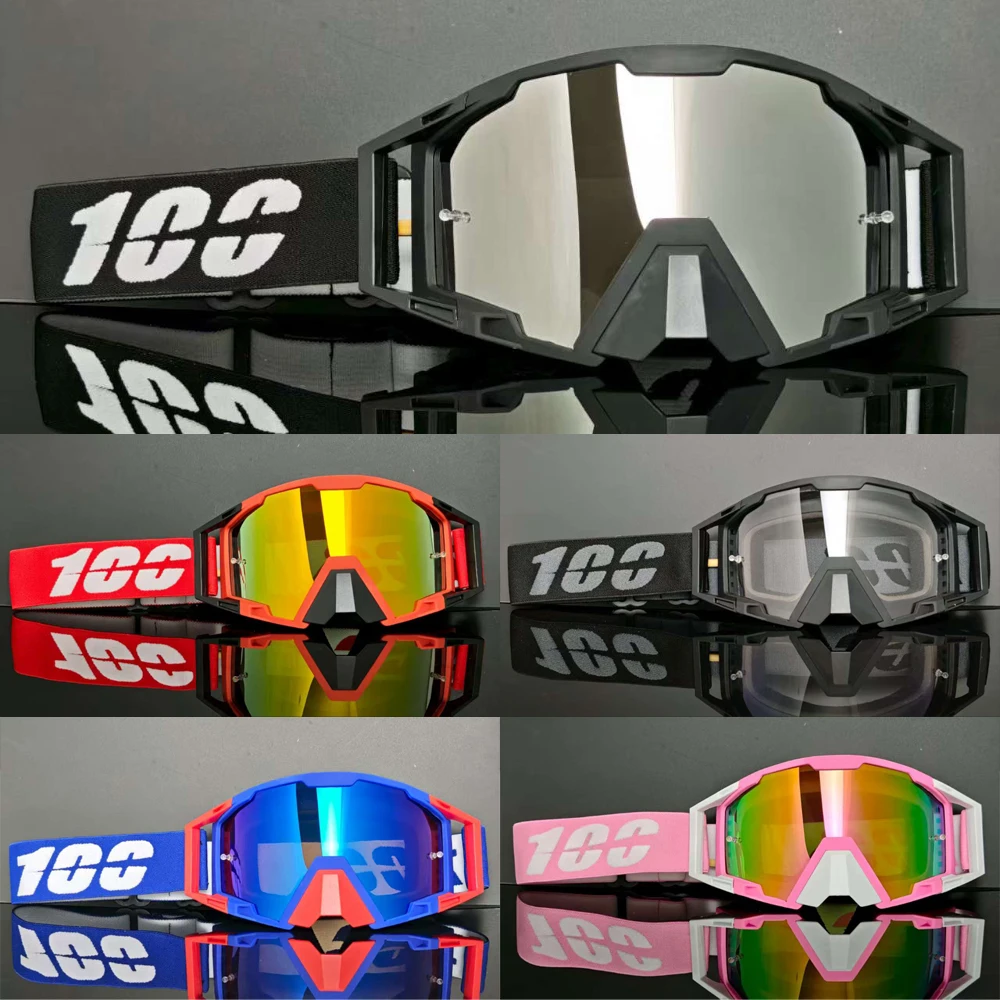 

100 All Day Breathable Skiing Glasses High Definition Lenses Windproof Dustproof SandProof Four-Season Fashion Men Women