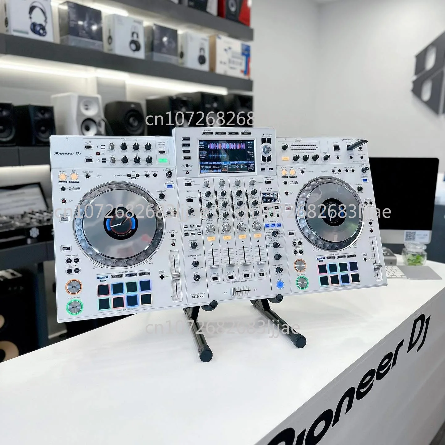 Pioneer XDJXZ White Limited Edition XDJ-XZ RX3 RR الكل في واحد Digital DJ Dial National Bank #4