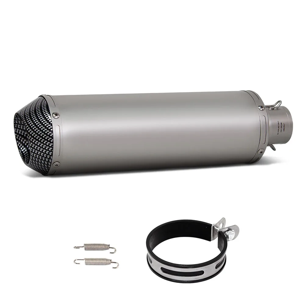 SXLL GSXR150 R25 G310GS AEROX 250SR NK450 Z500 NINJA650 PCX Project Silenciador Universal 51mm Motorcycle Exhaust Long Silenciad