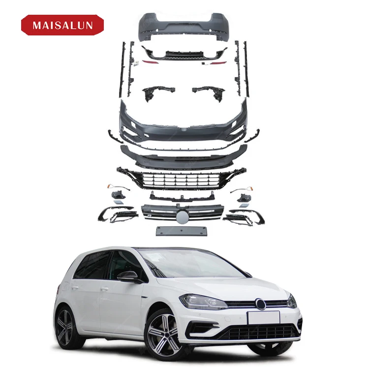 

Factory Outlet Price 7.5 R Style Body Kit for Volkswagen VW Golf 7 Conversion with Front Bumper Lip Rear Diffuser Side Skirts