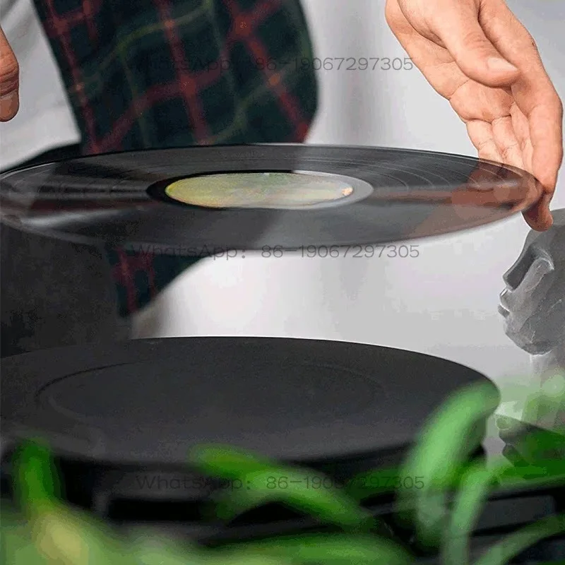 3Mm Vinyl Record Player Record Pad, Anti-static Record Player Silicone Pad Rubber Pad