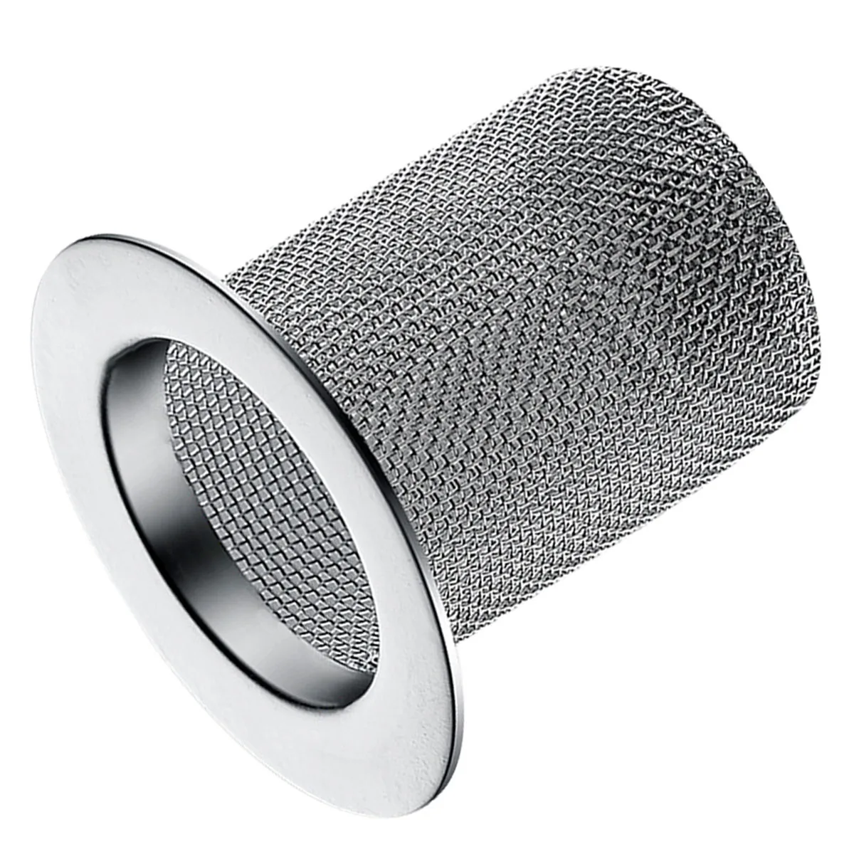 

Stainless Steel Sink Filter Mesh for Kitchen Bathroom Drain Hair Catcher Debris Strainer Trap Reliable Rust Proof Design Dense