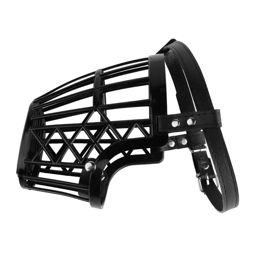 

Basket Dog For Medium Dogs No Barking Anti-Chewing Pet Muzzle Plastic Cage Muzzle For Training