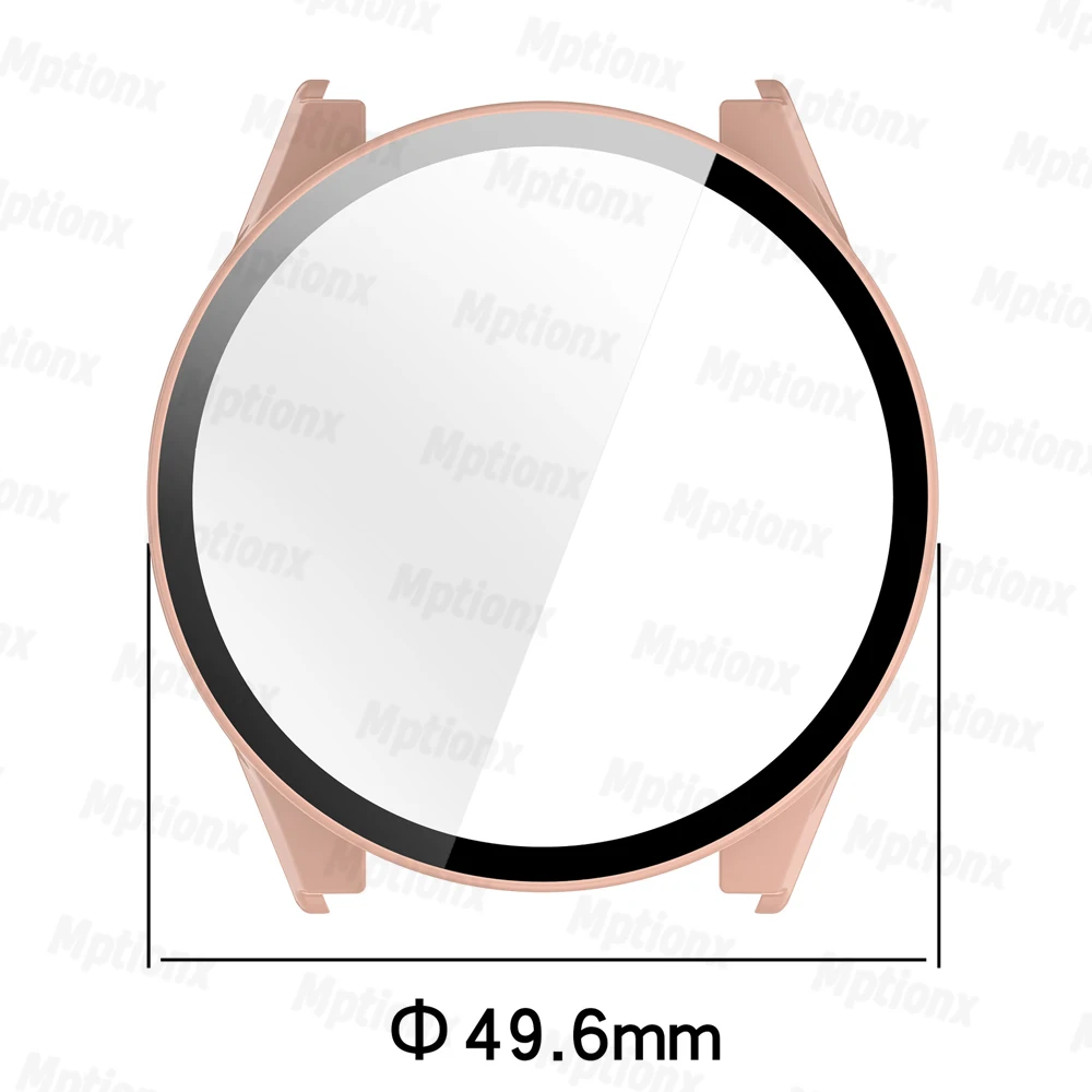 Glass+Case For Garmin Forerunner 170 165 All-Around Screen Protector Hard PC Bumper Cover for Garmin Forerunner 70 170 165 Music image 4