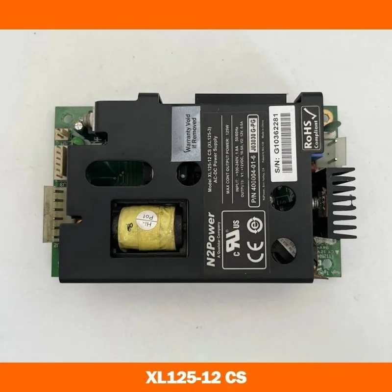 XL125-12/XL125-3 Dual Output Industrial DC Switching Power Supply 12V 10.5A/12V 0.5A High Precision Regulated Module