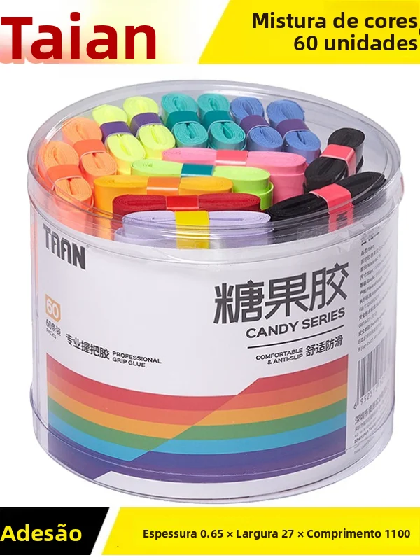 nouvelle-poignee-taan-tw880-candy-grip-en-cuir-pu-fin-absorbant-la-transpiration-couleurs-melangees-antiderapante-adhesive-pour-le-badminton-et-le-yoga