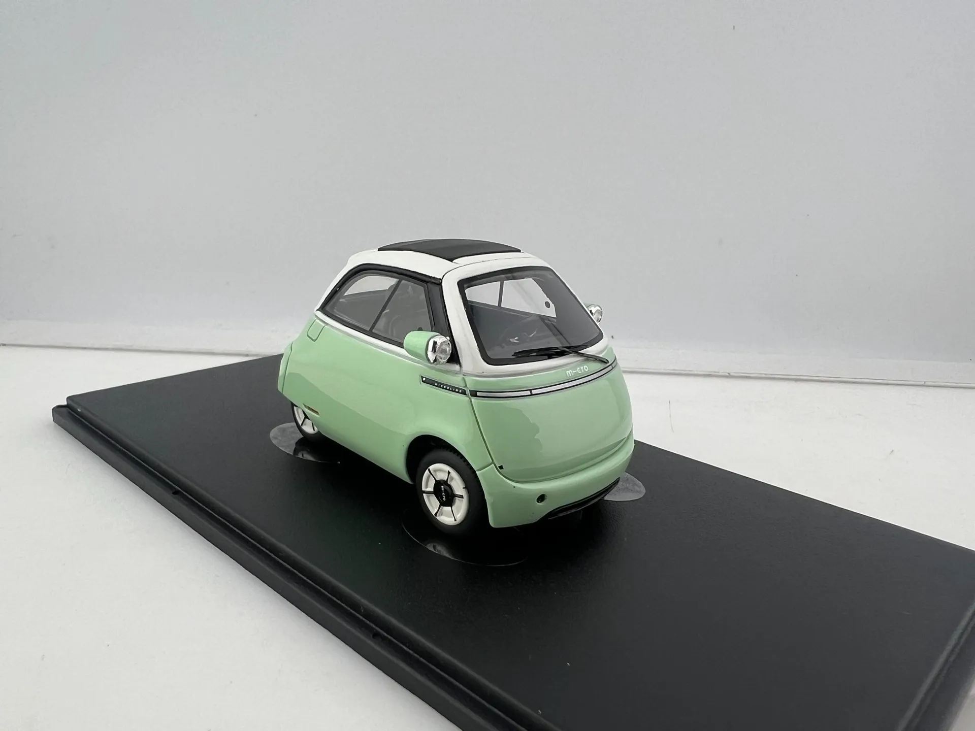 Diecast Autocult 1/43 Schaal BMW Ei Burger Elektrisch Voertuig Model Microlino Stedelijke Hars Auto Model Collectible Toy Gift Souvenir