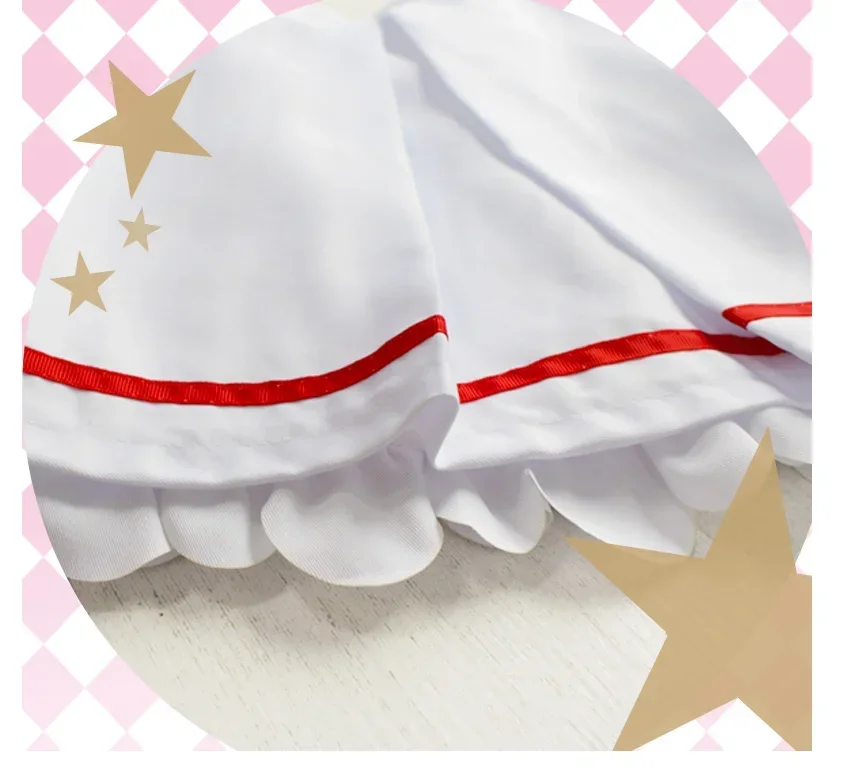 Kinomoto Sakura Cosplay Halloween Party Costume Women Anime Card Captor Sakura Cosplay Costume