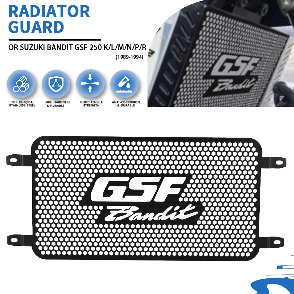 

Motorbike Radiator Grille Grill Guard Protector Cover For SUZUKI GSF250 BANDIT GSF 250 K/L/M/N/P/R 1989 1990 1991 1992 1993 1994
