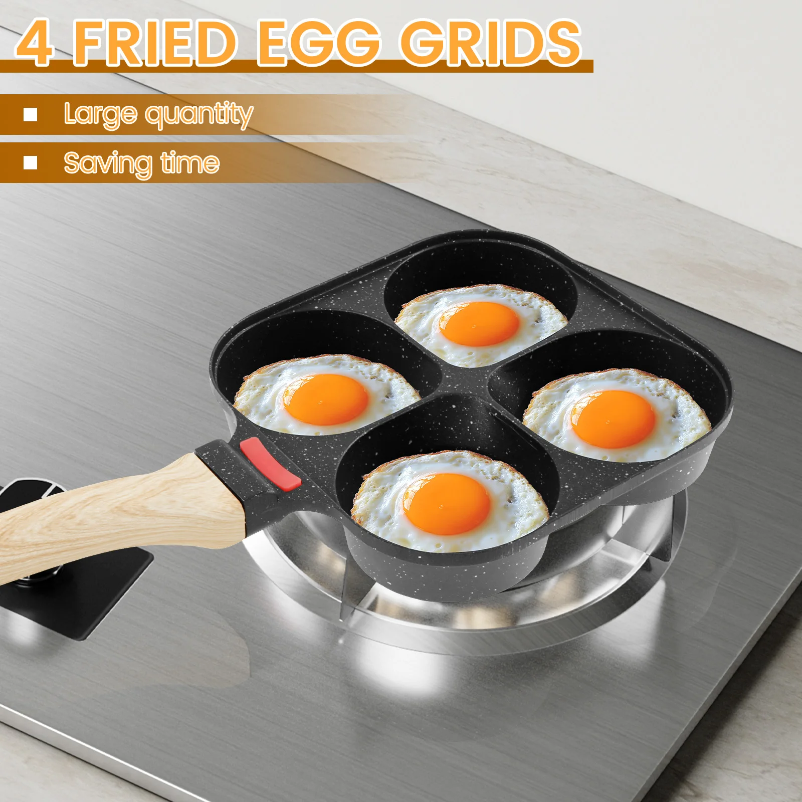 Сковорода для яиц с антипригар – обзор и цена Egg Waffle Pan